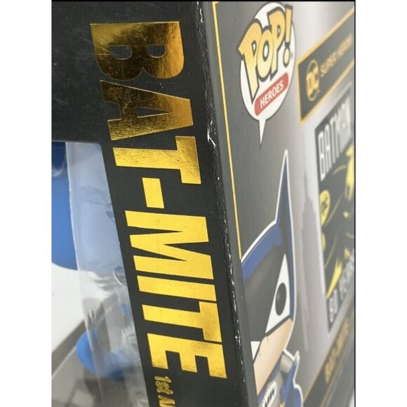 Funko Pop! Batman: Bat Mite 300 Vaulted Vinyl Figure W/Protector And Box Damage - Picture 12 of 16